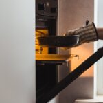 Manique de cuisine pour sortir un plat du four