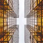 Le hall externe d'une entreprise