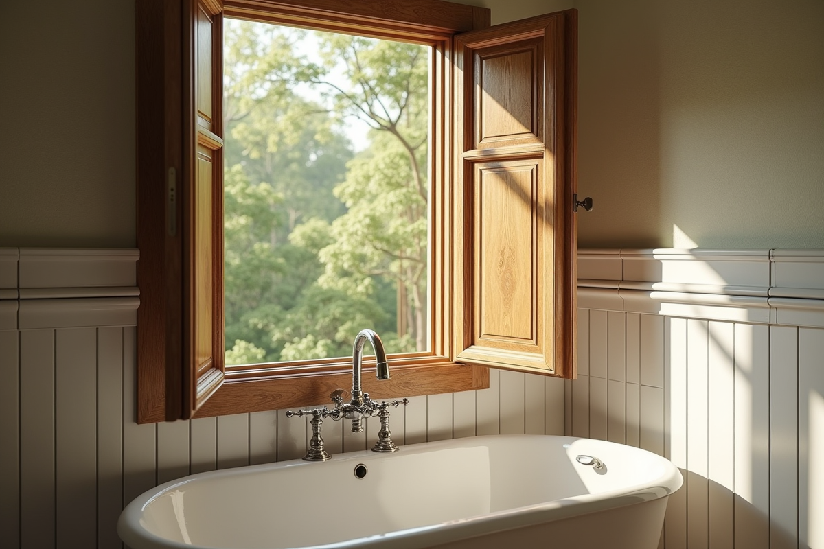 fenêtre salle de bain