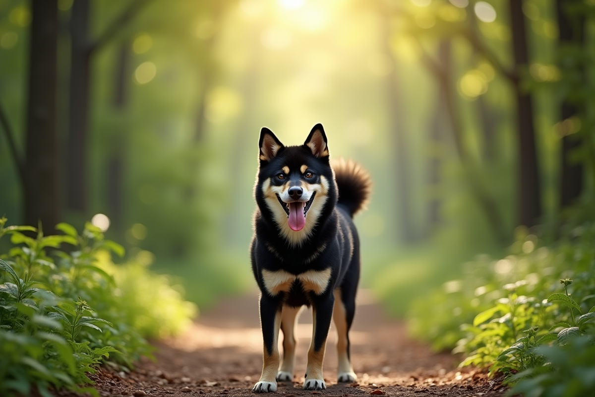 chien noir