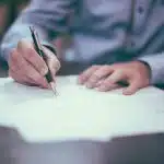 signature d'un contrat de travail