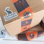 Un carton étiqueté